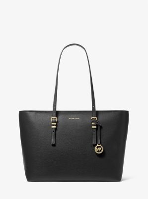 Quinn Large Pebbled Leather Tote Bag