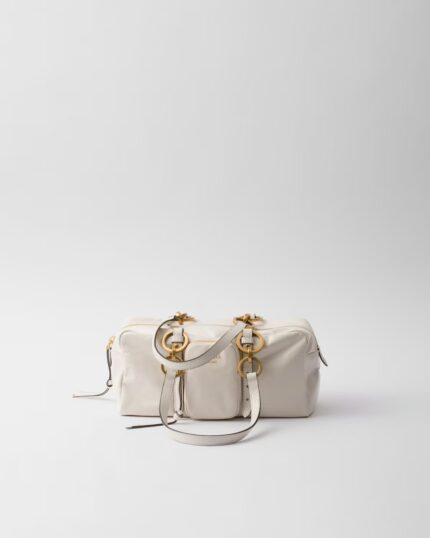 Prada Dangle medium leather top-handle bag
