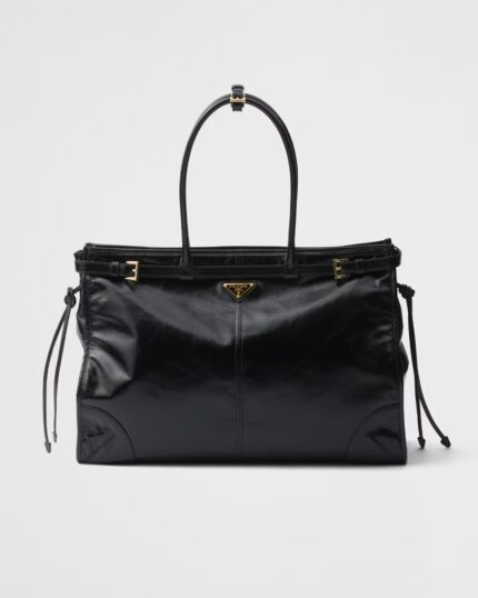 Prada Bonnie extra large leather handbag