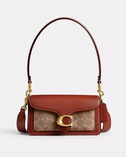 Tabby Shoulder Bag 20 In Signature Canvas